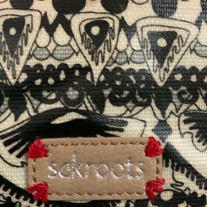 Sakroots Black and Cream Artistic Tote